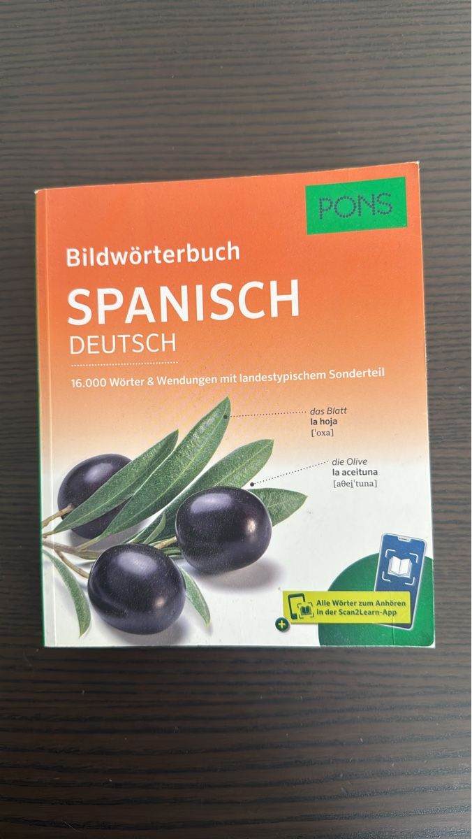 Bücher: PONS Bildwörterbuch Spanisch Deutsch – Gebraucht aus Winterthur von LegioXIII93