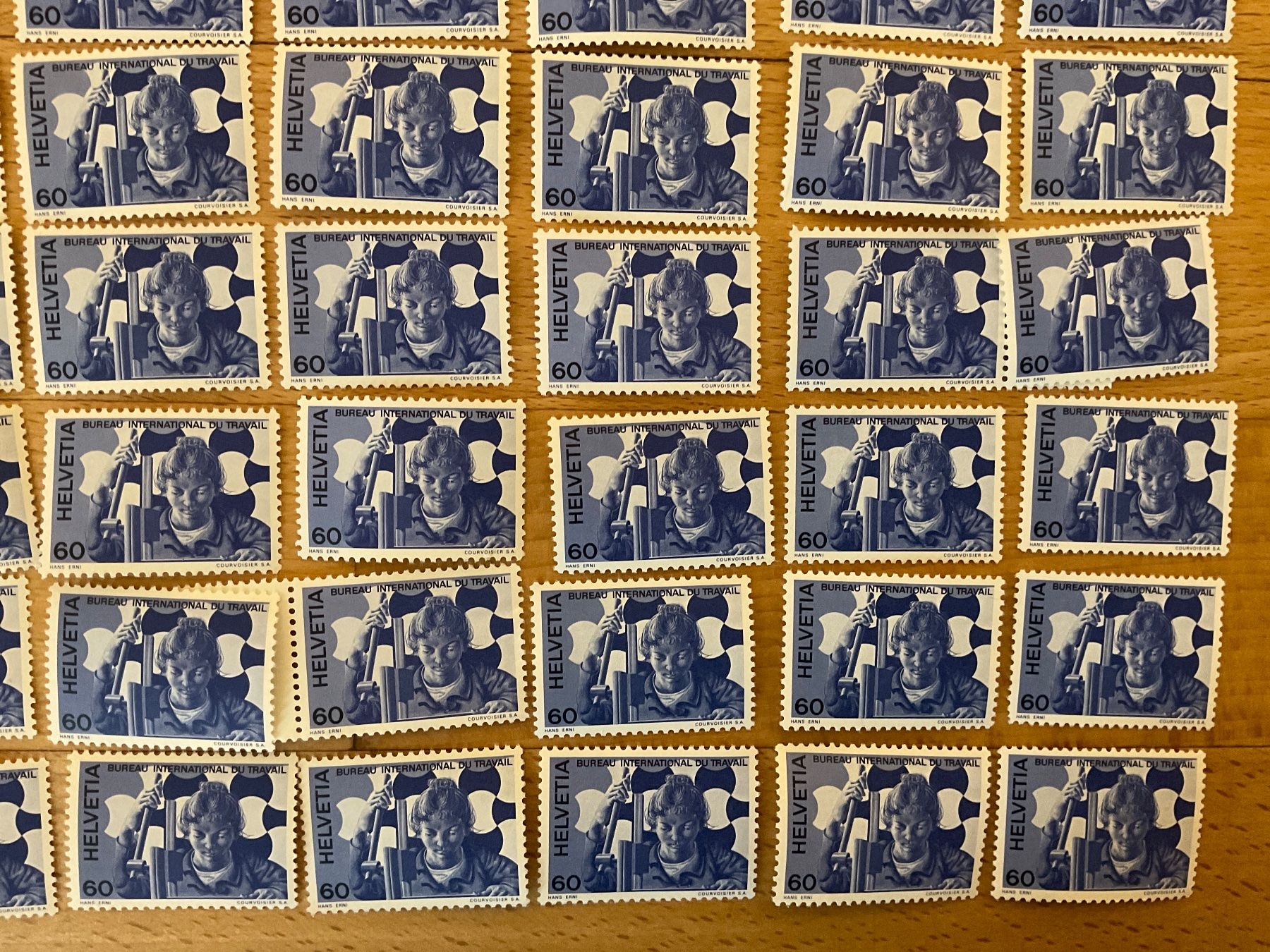 Tutti i francobolli: 60Fr Ämter Frankaturware ungestempelt postfrisch Sammlung – Nuovo (secondo la descrizione) da Wil SG venduto da Chefsugus 4