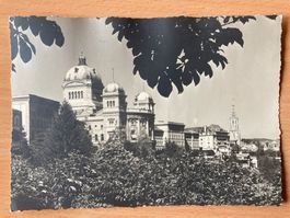 Ansichtskarte Bern Bundeshaus aus dem Jahr 1959