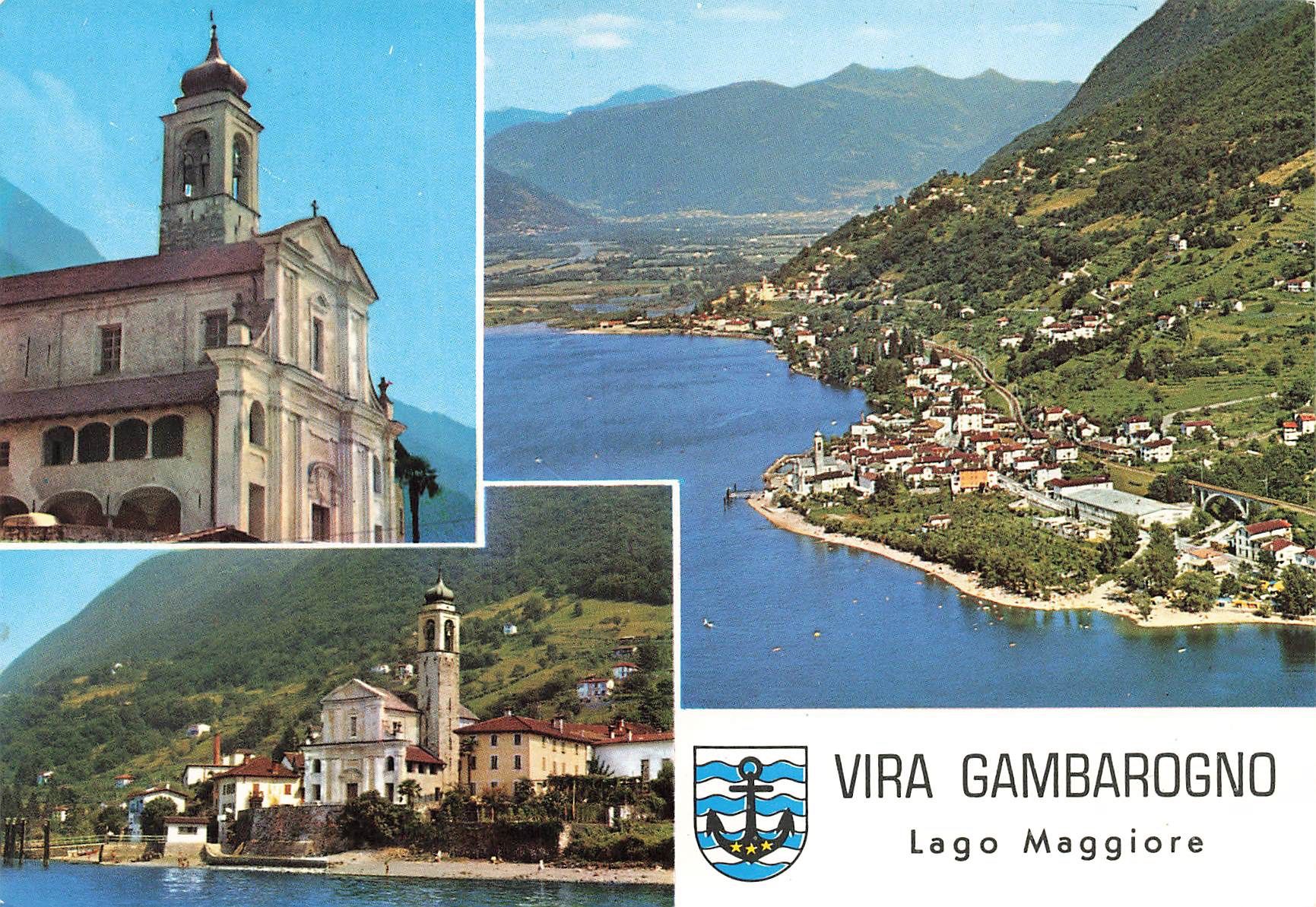 Cartoline postali: Gambarogno Vira – Usato da Biasca venduto da Blenio71