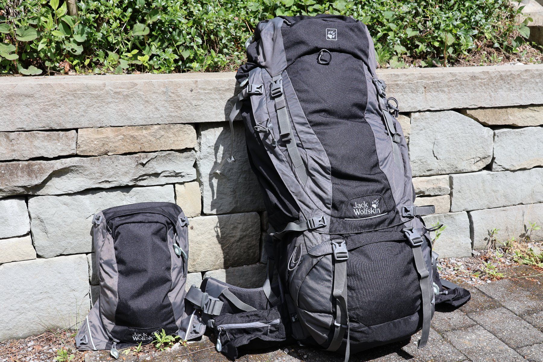 Jack Wolfskin Zaini: Trekking-Rucksack Jack Wolsfkin 80l + 15l – Nuovo (secondo la descrizione) da Zürich venduto da Holzchopf 3