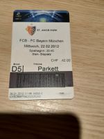 FCB - Bayern München Ticket, 22.02.2012, St. Jakob Park