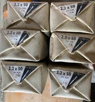 12 Kilo Nägel 2.2 x 50 von Biel Bienne, Pakete ungeöffnet