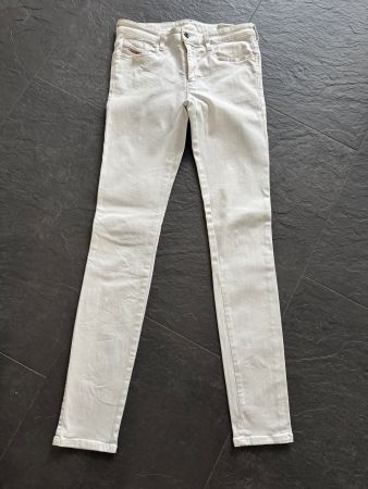 Jeans weiss DIESEL Skinzee, Gr. W 30 L 32