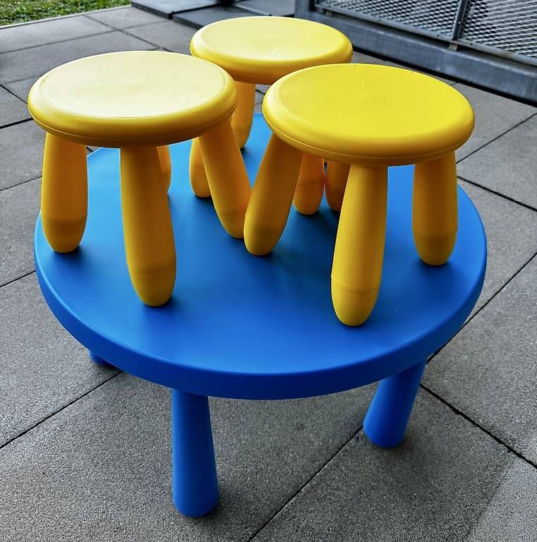 Tischset: IKEA MAMMUT Kinder-Sitzgruppe – Gebraucht aus Frick von Mic_18sco 3