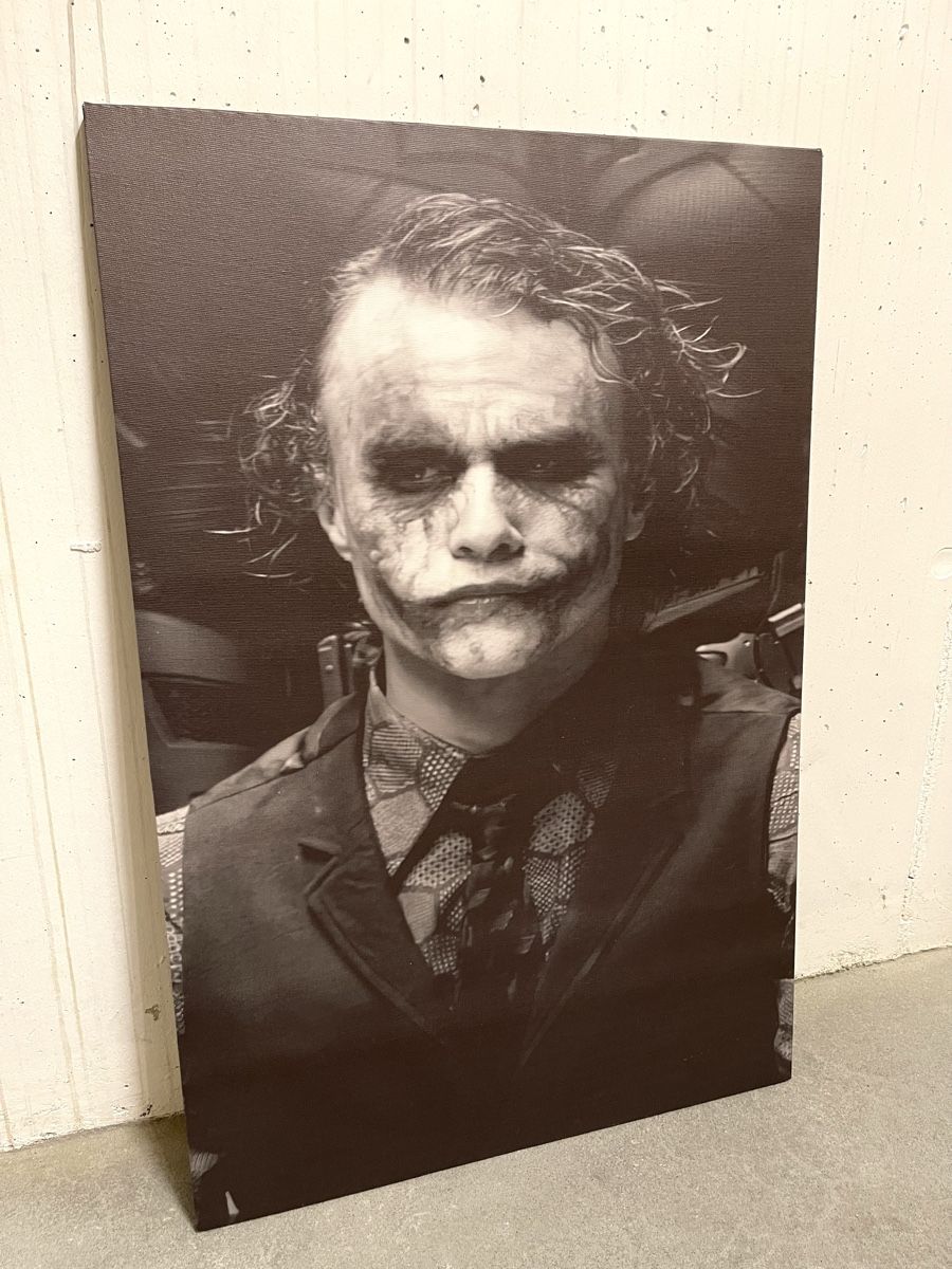 Foto & Immagini: THE JOKER grosse Leinwand / Bild – Usato da Meikirch venduto da Hilfe_Waisentiere