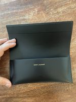 Saint Laurent Brillenetui,Leder, neuwertig, schwarz 