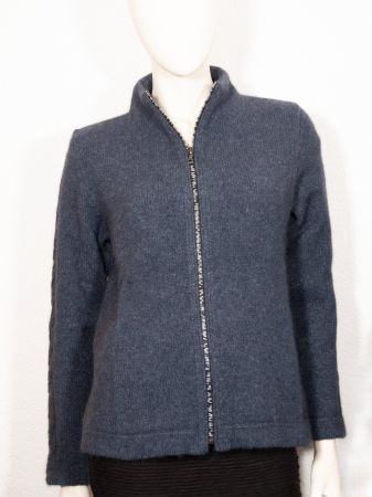Possum Damen Strickjacke XL demin
