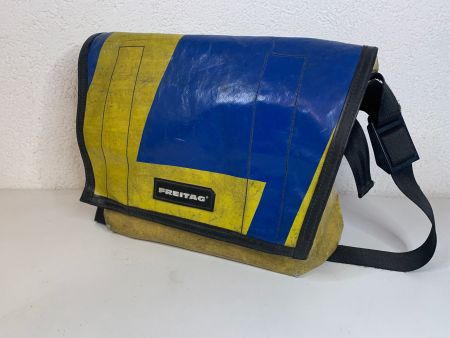 Freitag Tasche Serie G5.1 gelb blau schwarz
