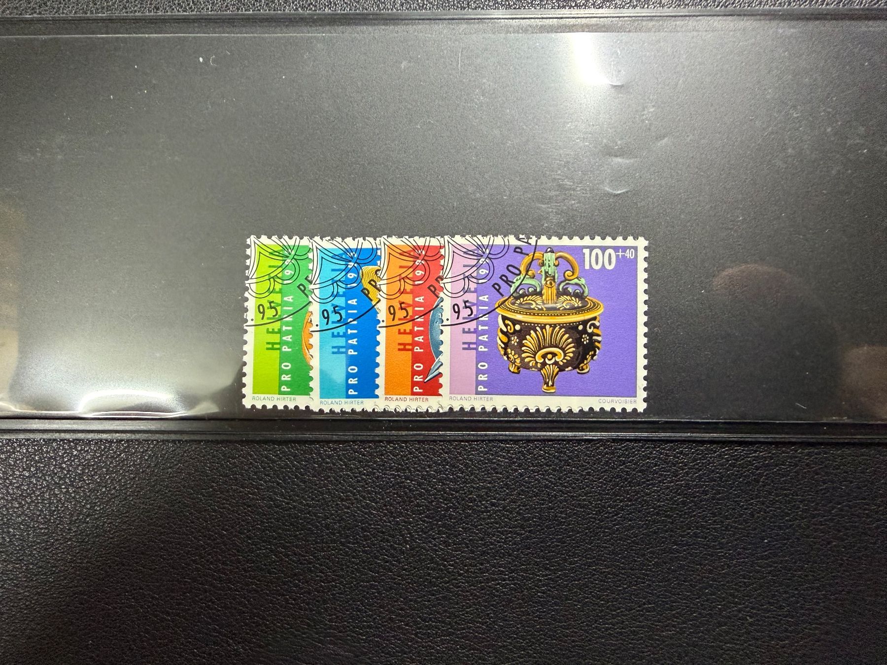 Alle Briefmarken: Pro Patria 1995 ET – Gebraucht aus oberrüti von jeanmei