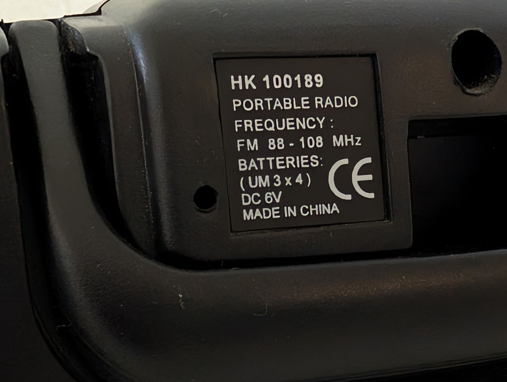 Radio: Mini Spitz Radio, oder Baby BoomBox – Usato da Breitenbach venduto da Dribbel 2