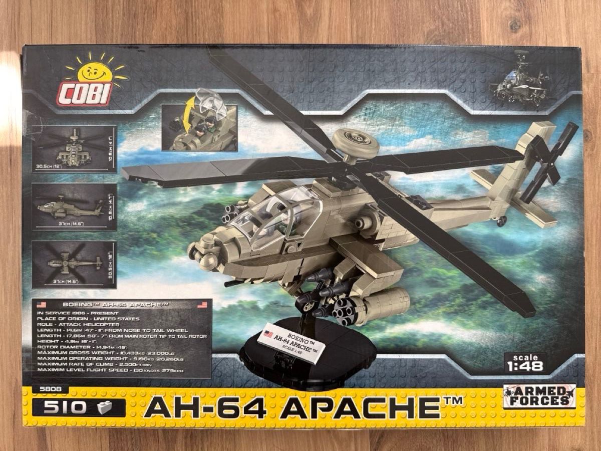 Cobi Kit di costruzioni: Cobi AH-64 Apache Helikopter Modellbausatz 5808 – Usato da Nidfurn venduto da sugl87 1