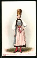 Schaffhausen, Hallauer Braut in Tracht