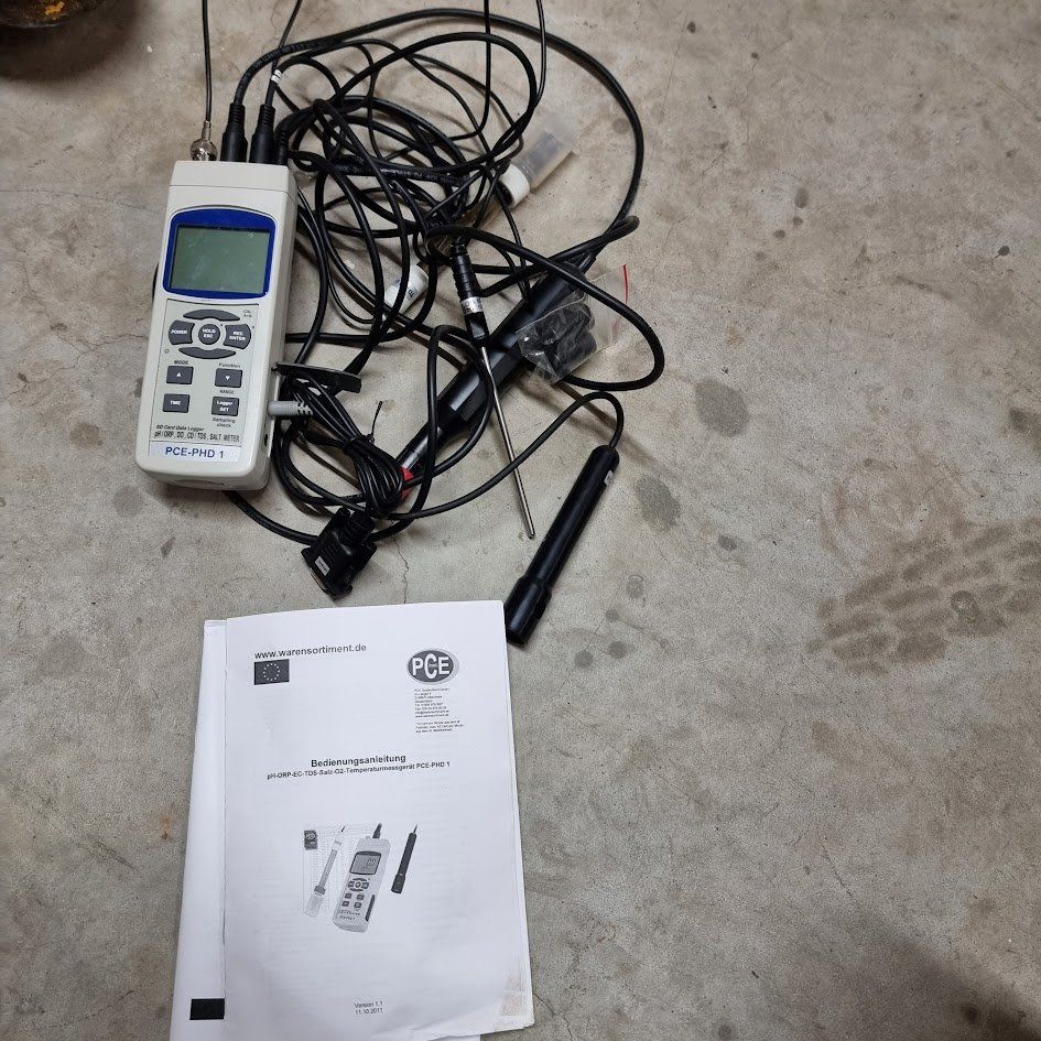 Misurare: PCE Instruments PCE-PHD 1 pH-Messgerät – Usato da Möriken AG venduto da heizemann