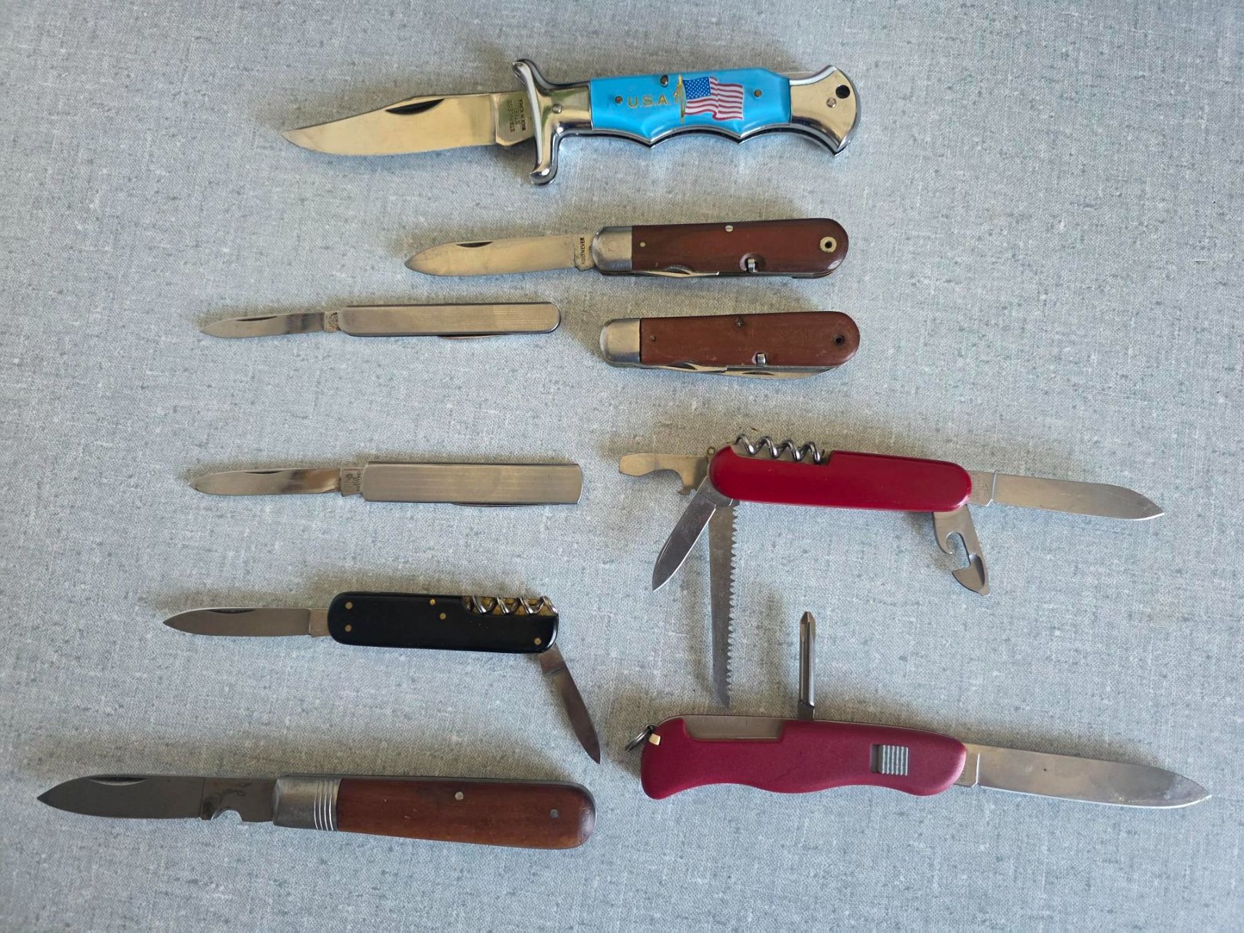 Coltelli tascabile: Kleine Messersammlung – Usato da St. Gallen venduto da Thomstar 2