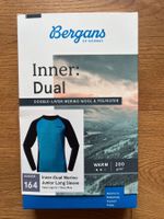 Neues Funktions Langarmshirt mit Merinowolle - 164 - Bergans