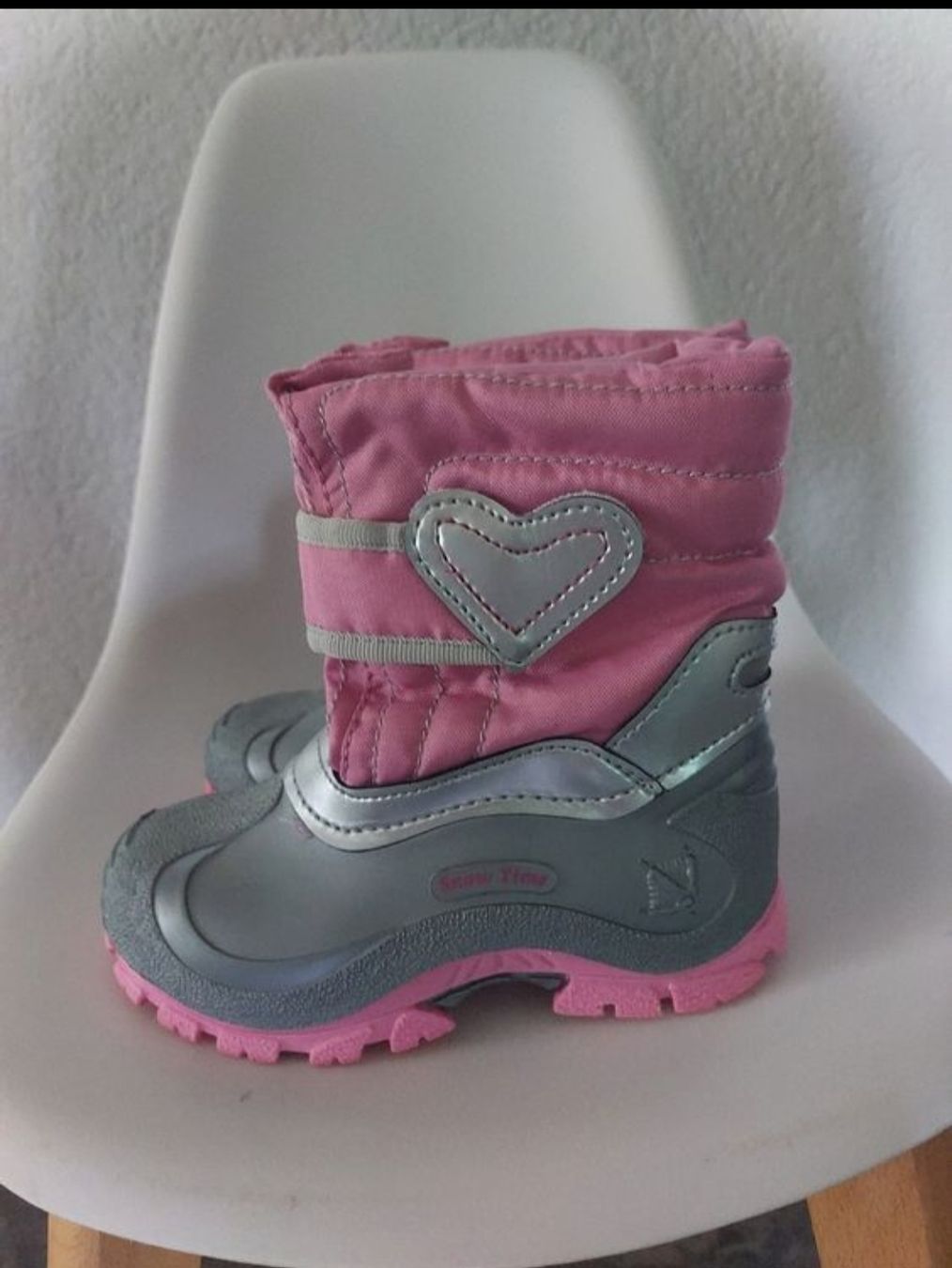 Spirale Scarpe per ragazze: Winterstiefel Spirale rosa grau Grösse 26 – Usato da Oberburg venduto da Ines2019 2