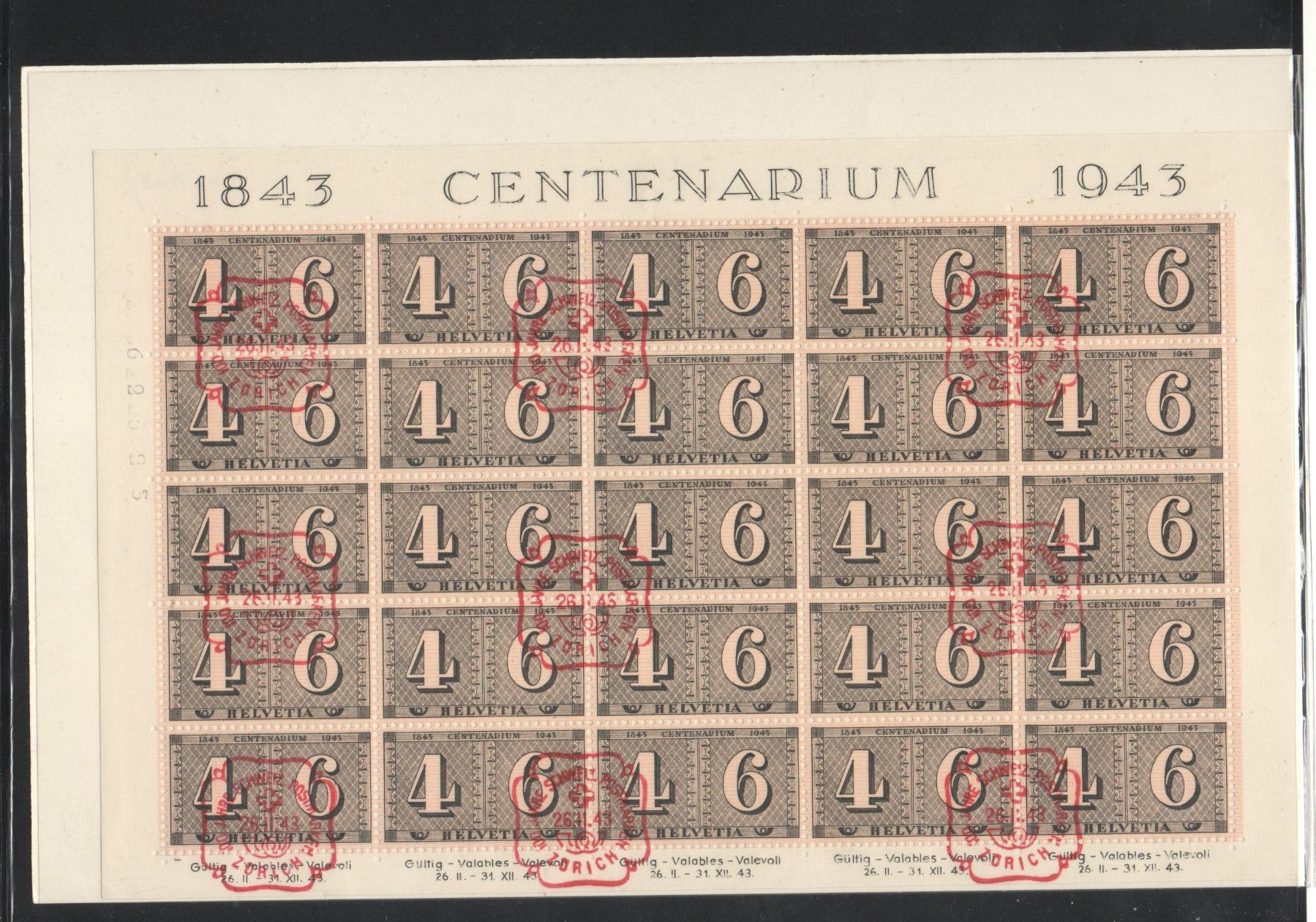 Alle Briefmarken: Los Marken – Gebraucht aus Echichens von Topfila 3