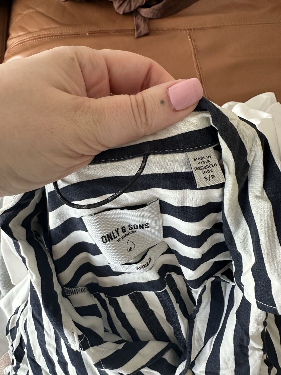 Camicie: Only & Sons Hemd, gestreift, Gr. S, Top Zustand – Nuovo (secondo la descrizione) da Ebikon venduto da Ecnerolf. 2