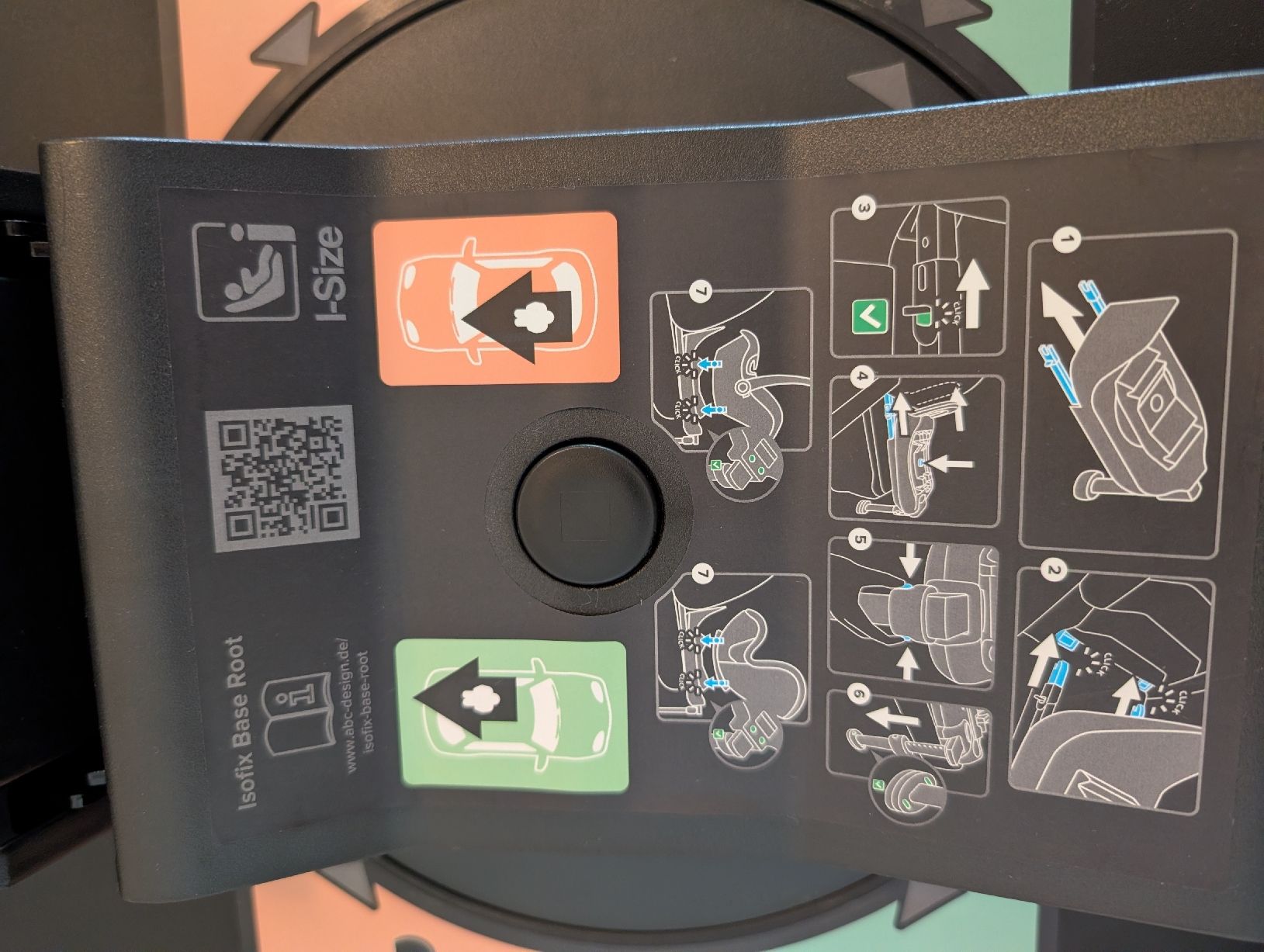 ABC Design Seggiolini per auto: Babyschale Tulip von ABC Design inkl passender Isofix-Base – Usato da Winterthur venduto da SanRemo7 4