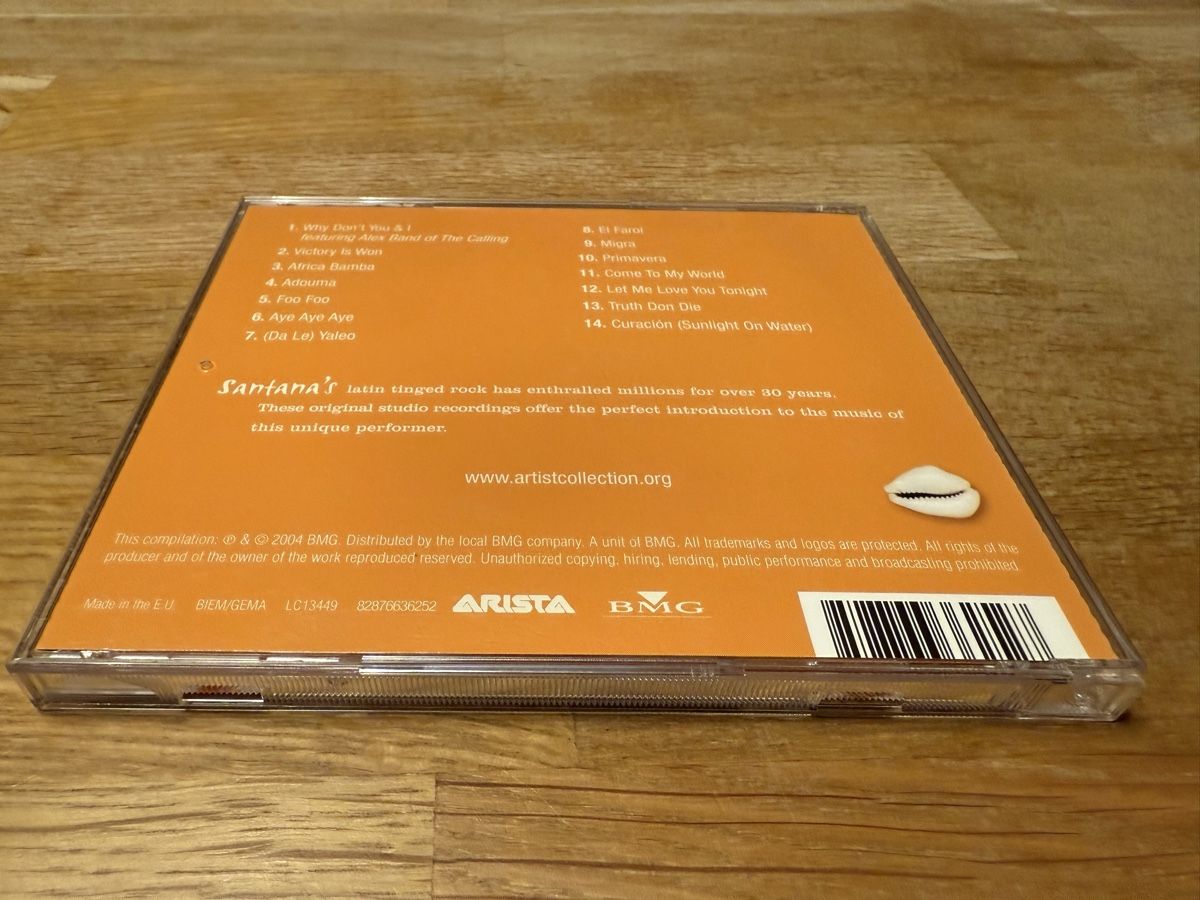 CD: CD Santana - Artist Collection - CD – Usato da Goldach venduto da Messerguru 1