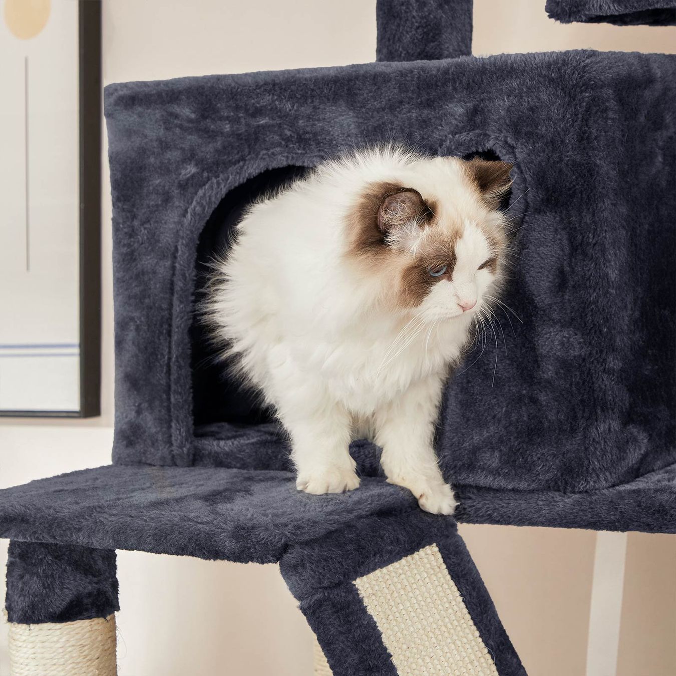 Katzenbaum - Kratzbaum: Kratzbaum XL Hoch Katzenbaum 206cm HERMES – Neu (gemäss Beschreibung) aus Lachen SZ von MAMORU-MOEBEL 3