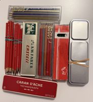 Grosse Bleistift Sammlung Caran d'Ache Faber-Castell mix