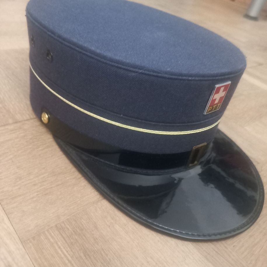 Hüte, Mützen & Caps: Posthut Original mit PTT Schweizerkreuz – Gebraucht aus Jonen von bue_b7z7 1