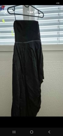 Zara robe bustier noire neuve