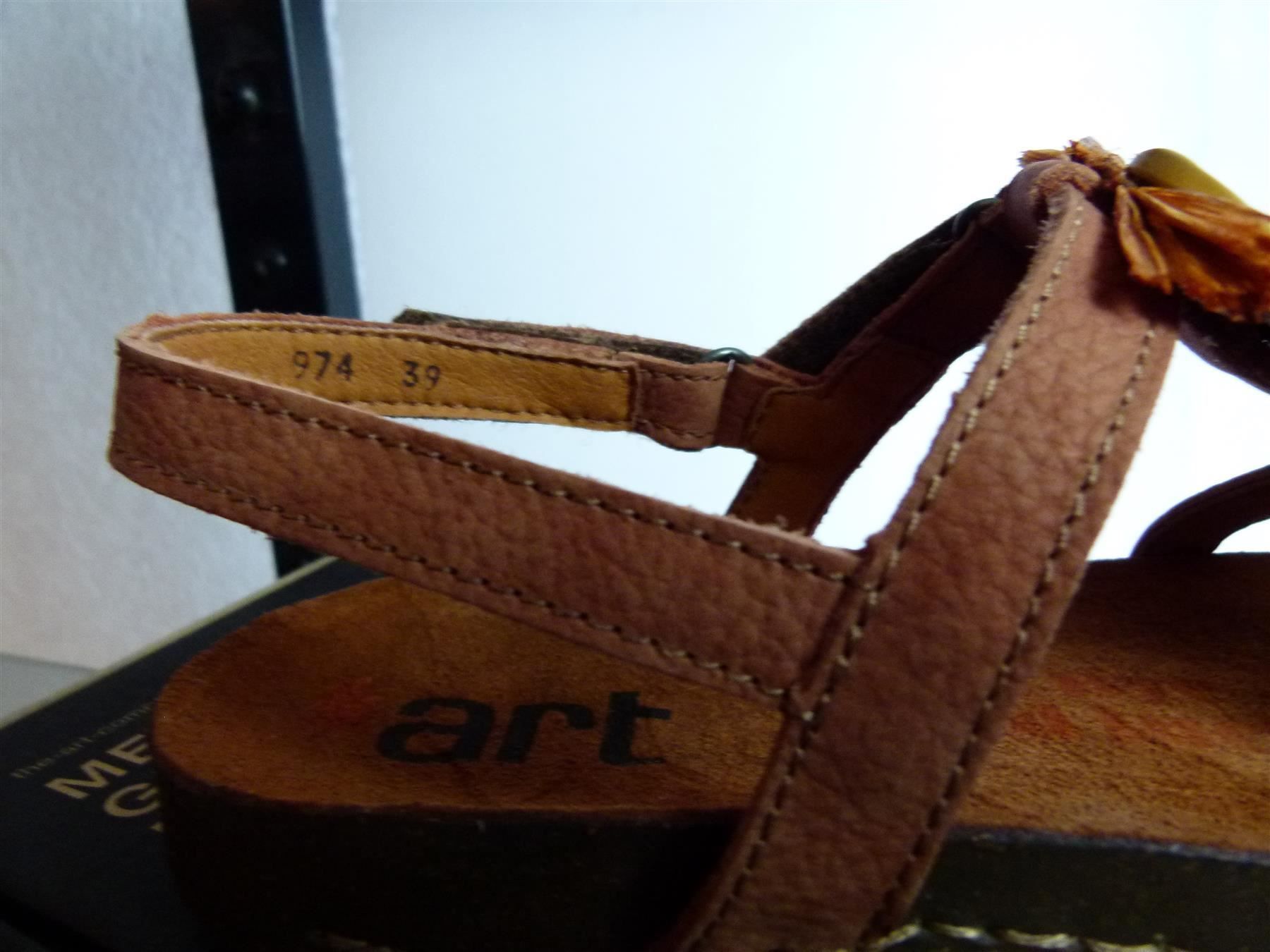 Damenschuhe: Art leder Sandale Gr 39 Neu – Neu und originalverpackt aus Uerkheim von Justi.y 3