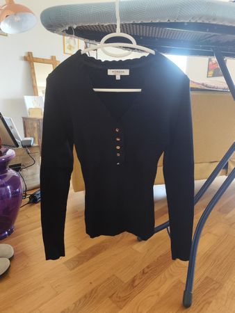 Pull noir Morgan femme T S en très bon etat