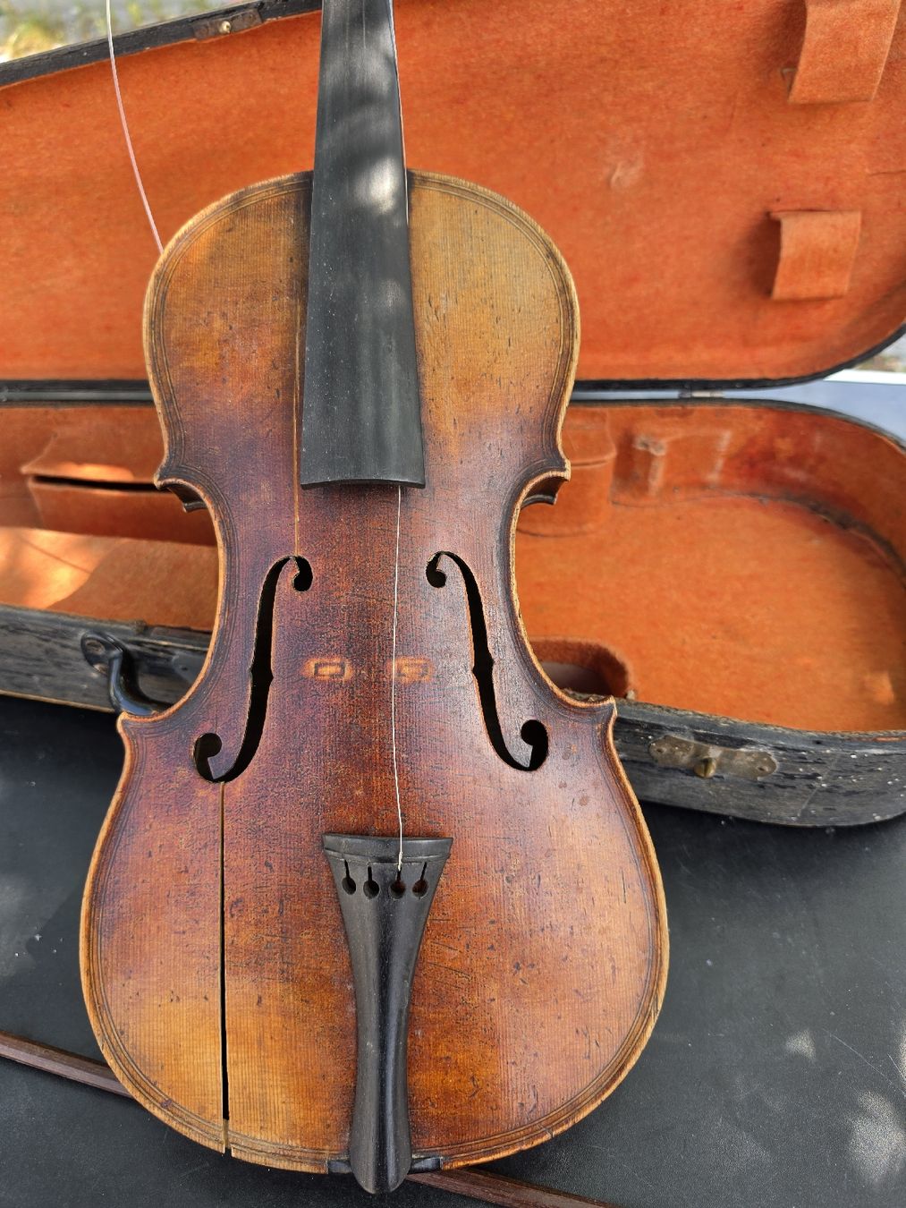 Strumenti musicali: Violin Viola Case Bow Set antique used 50cm length – Usato da Mettlen venduto da elios0888 5