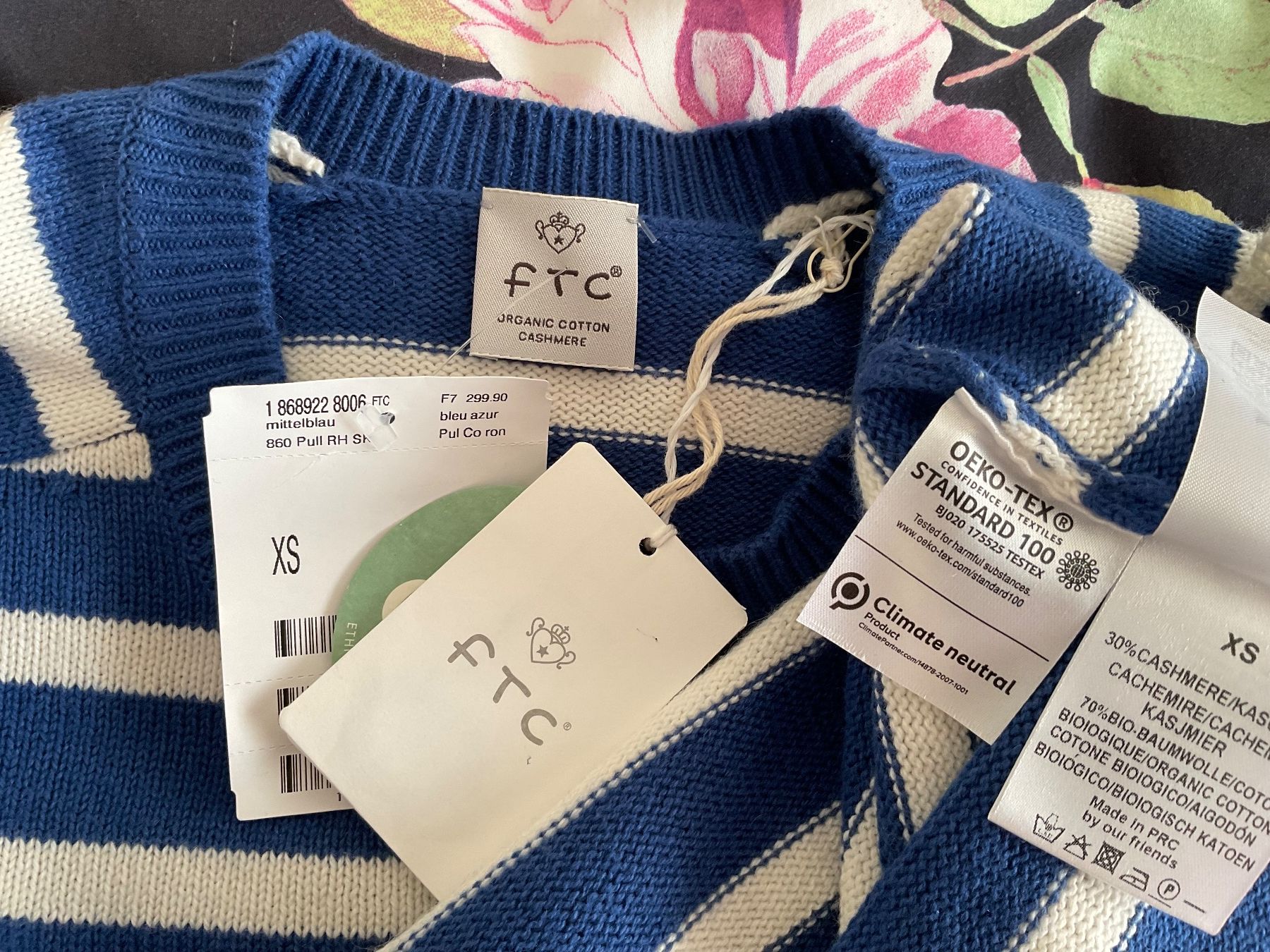 FTC Maglioni & Felpe: FTC BW + Kaschmir Pullover Gr XS/S NEU NP 300 – Nuovo e nell'imballaggio originale da Urdorf venduto da alda02 9