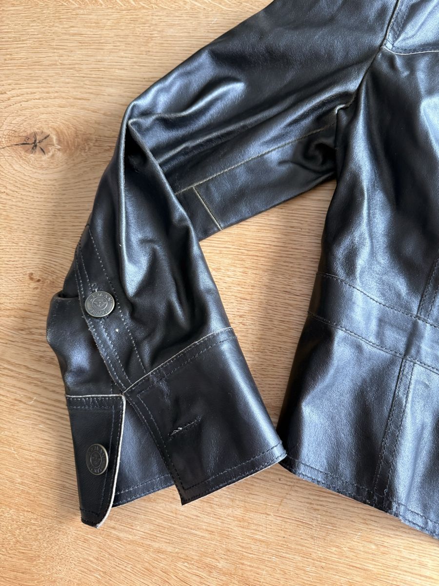 Armani Giacche: Lederjacke Von Armani Jeans – Usato da Allschwil venduto da Frida015 5