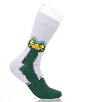 BUNTE DESIGN SOCKEN-Angry Ostrich (Big 41-46)