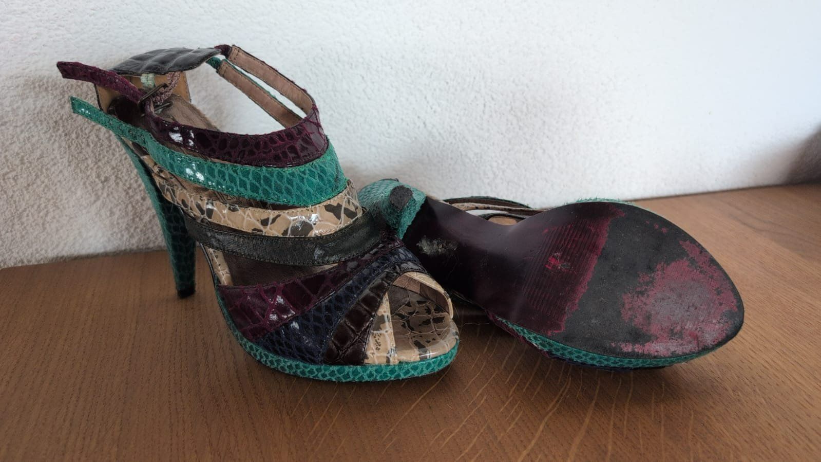 Buffalo Damenschuhe: Buffalo High Heels bunt Grösse 37 – Gebraucht aus Glattbrugg von Rose198 1