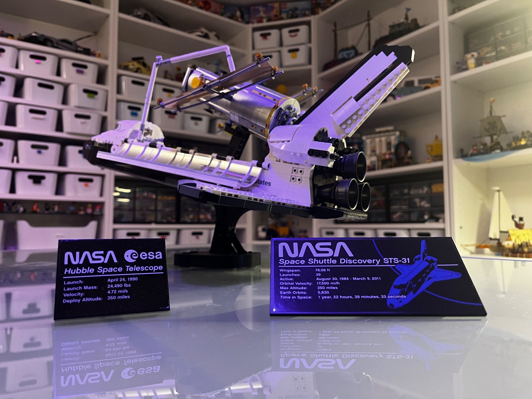 Lego Baukästen: Lego 10283 Space Shuttle Discovery inkl. Hubble-Telescope – Gebraucht aus Lüsslingen von Turbotoby 2