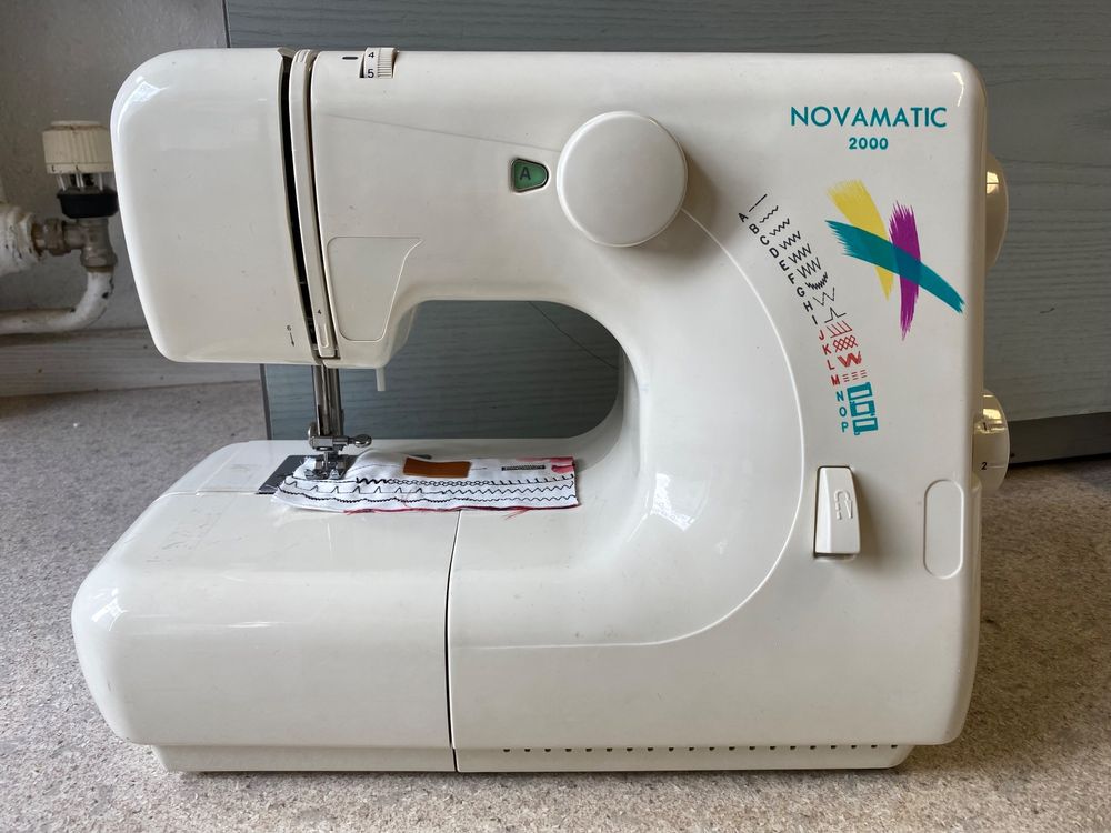 Nähmaschine Novamatic 2000, ab Service, ab 1.-- Fr. (Gebraucht) in ...