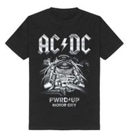 AC/DC PWRD UP T-Shirt Grösse XL ungetragen schwarz Detroit