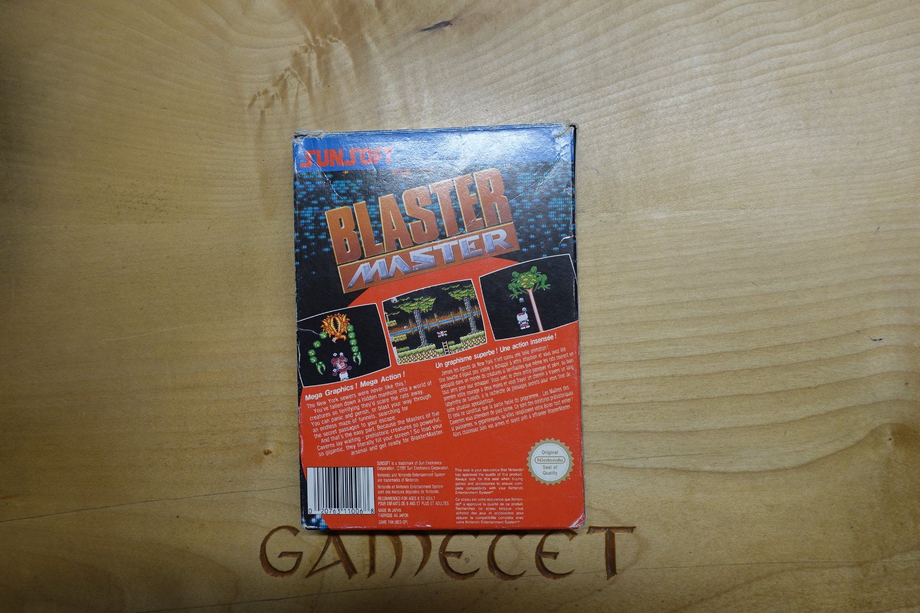 Nintendo Giochi: Blaster Master NES Nintendo PAL B – Usato da Steinach venduto da Gamecet 4
