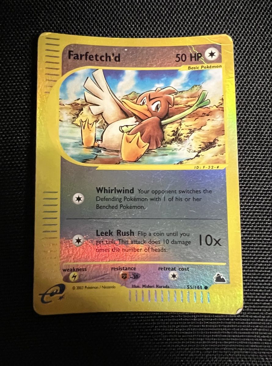 Pokémon Sammelbilder & Trading cards: Farfetch’d Skyridge Reverse English Pokemon – Gebraucht aus Basel von luc_8ghp