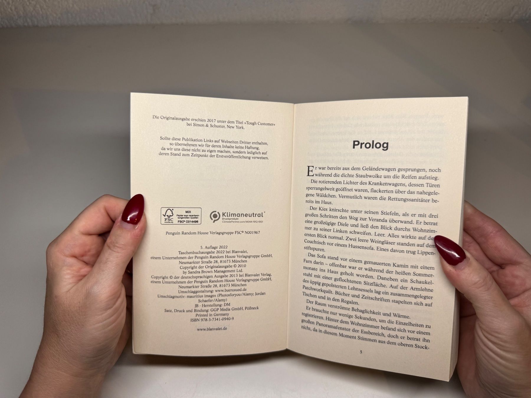 Bücher: ROMAN: Sandra Brown, Blinder Stolz – Gebraucht aus Grosswangen von Deutsche_Romane 3