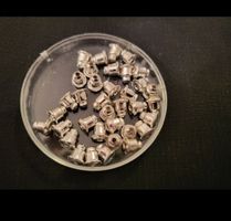 Ohrring verschluss 5 Paar farbe silber