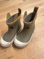 Kinder Gummistiefel oliv mit Tierohren neuwertig