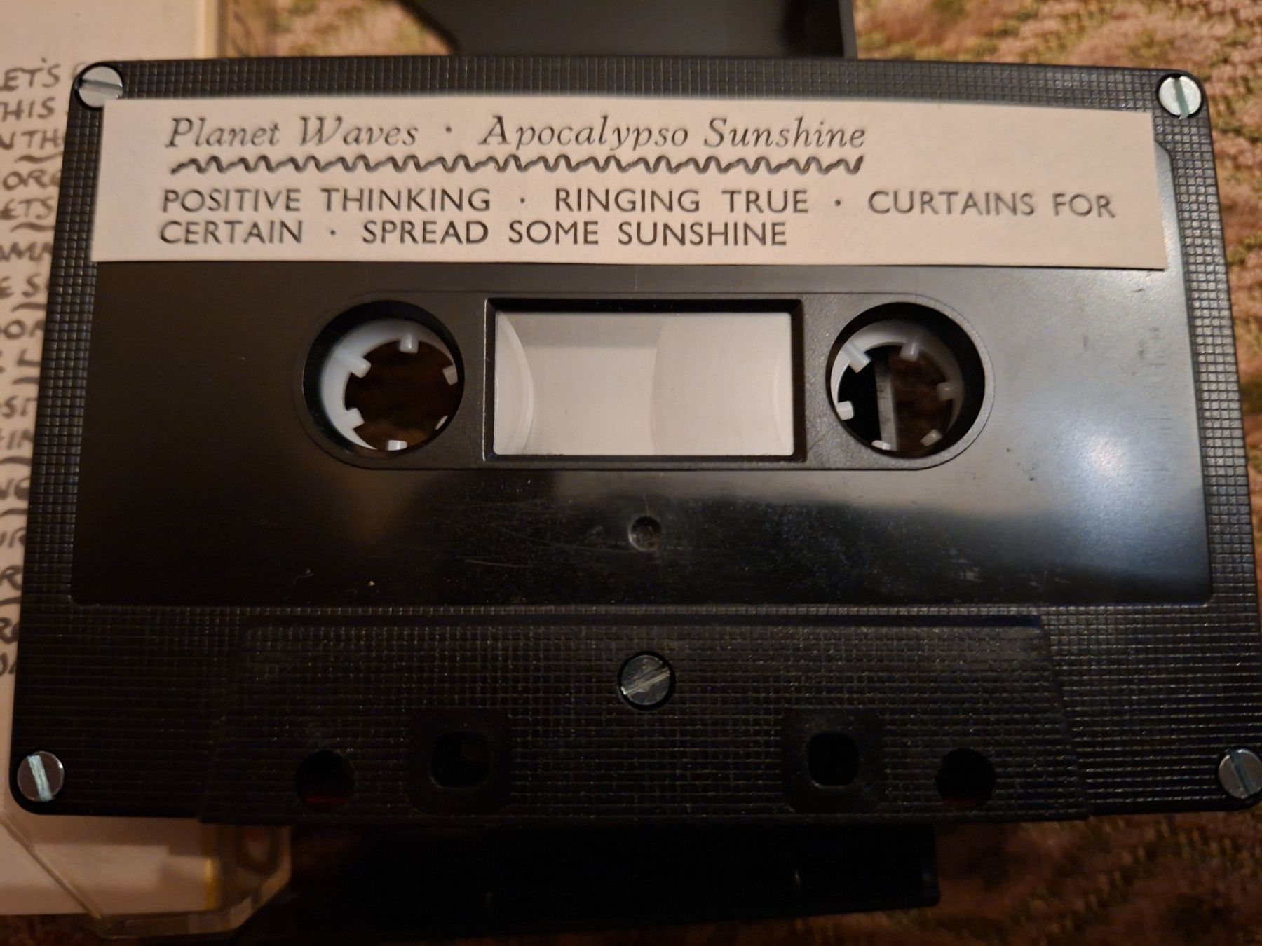 Musicassette: Rare Cassette ? - Planet Waves - Apocalypso Sunshine – Usato da Bernex venduto da Wannabehasbeen01 3