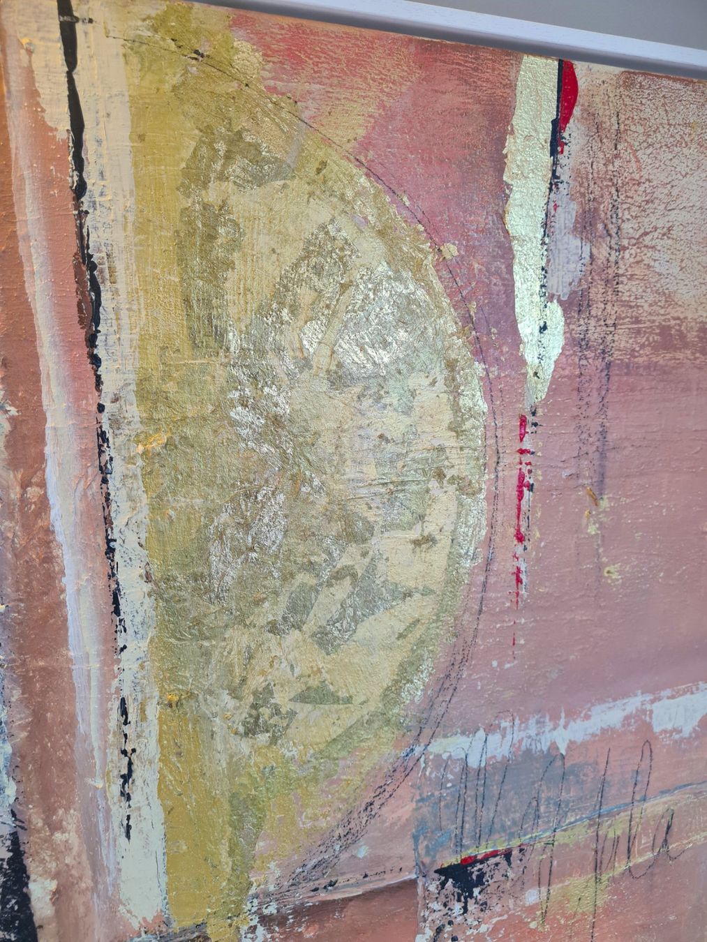 Dipinti: Abstraktes Gemälde, moderne Kunst, handsigniert, Top Zust... – Usato da Rotkreuz venduto da Dobermann5 1
