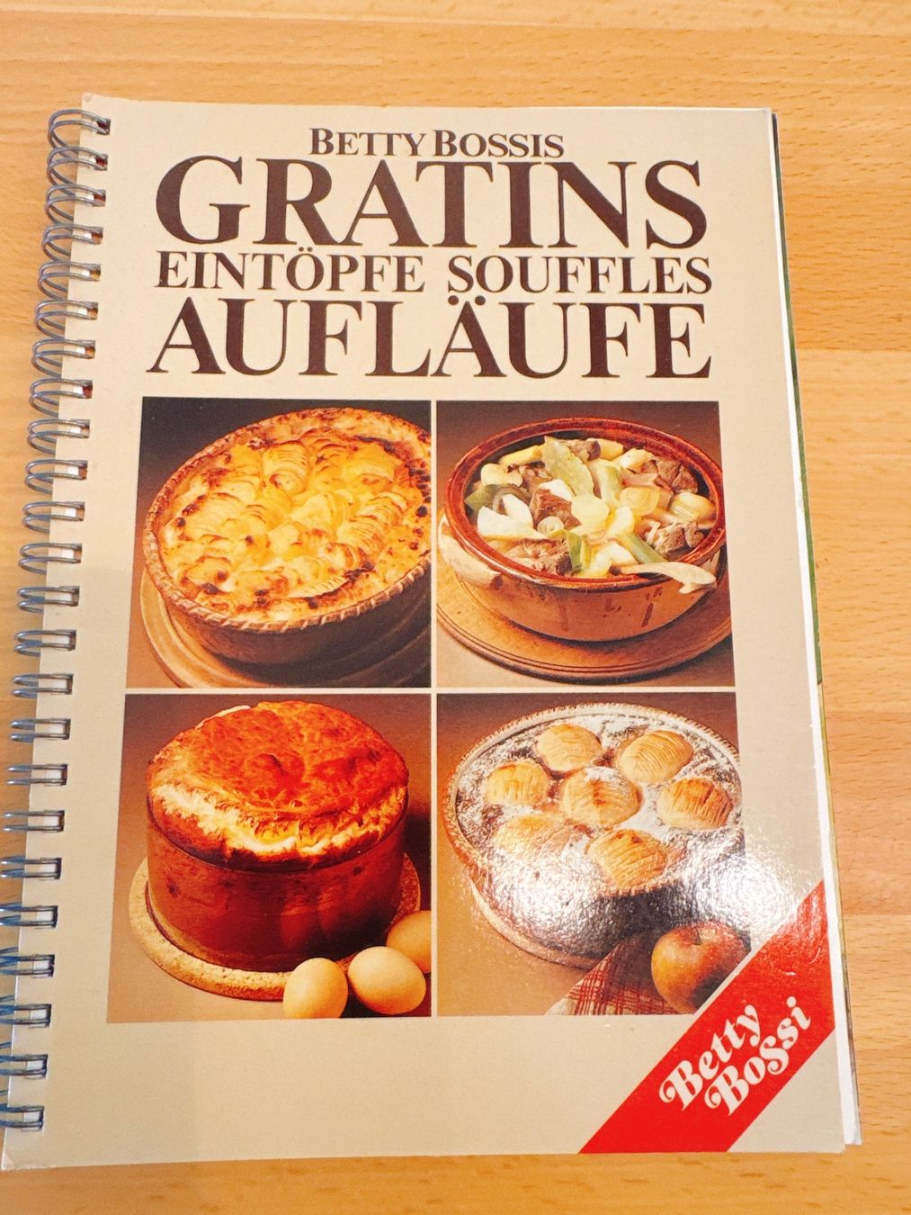 Libri: Betty Bossi: Gratins, Eintöpfe, Aufläufe – Usato da Muttenz venduto da denise06