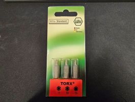 Wiha TORX® Bitsatz T7 T8 T9, Neu OVP Made in Germany