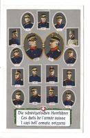 Militär - die schweizerischen Heerführer - 1. WK - 1914-1918