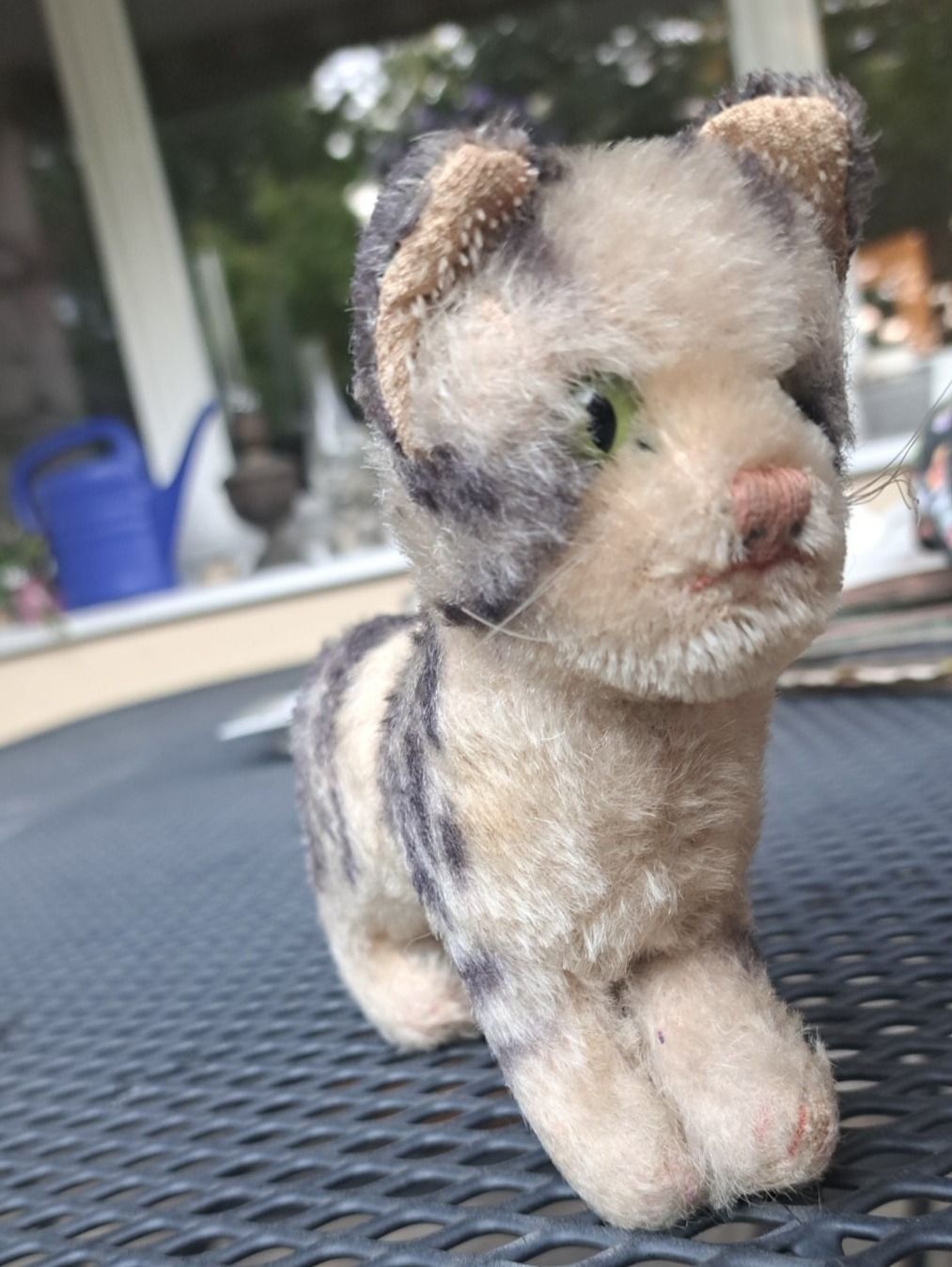 Steiff Spielzeuge: Katze Tabby von Steiff antik 1950er – Gebraucht aus Ettingen von Maranathatalitha 1